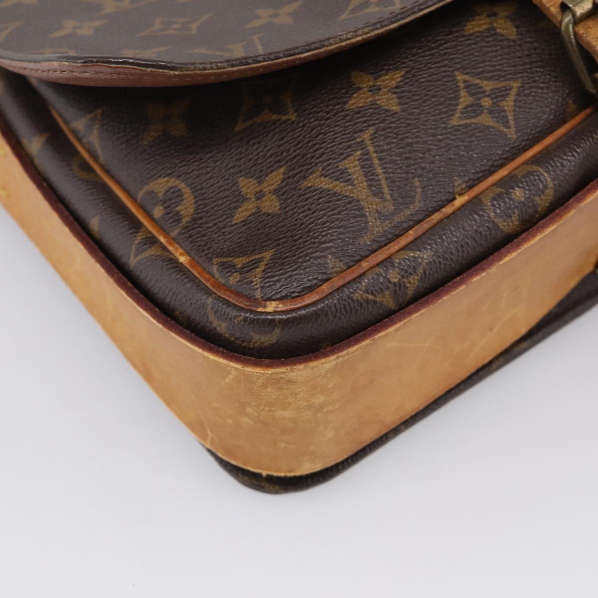 LOUIS VUITTON Monogram Cartouchiere GM Shoulder Bag M51252 LV Auth ep17104