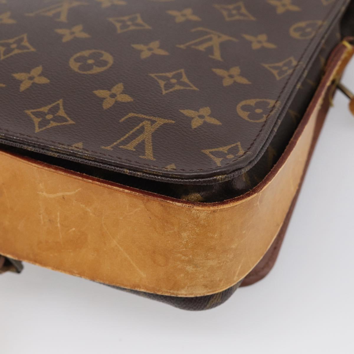 LOUIS VUITTON Monogram Cartouchiere GM Shoulder Bag M51252 LV Auth ep17104