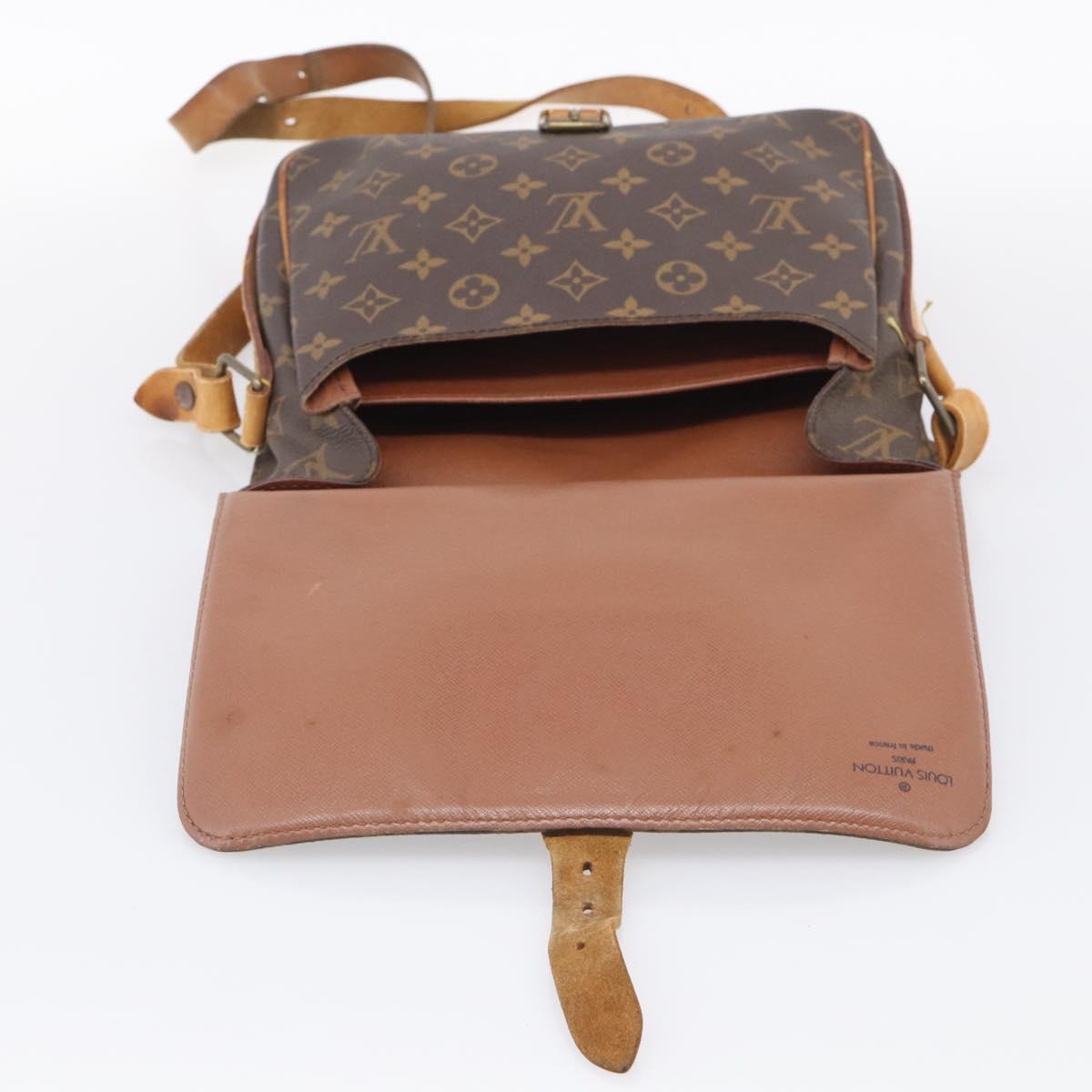 LOUIS VUITTON Monogram Cartouchiere GM Shoulder Bag M51252 LV Auth ep17104