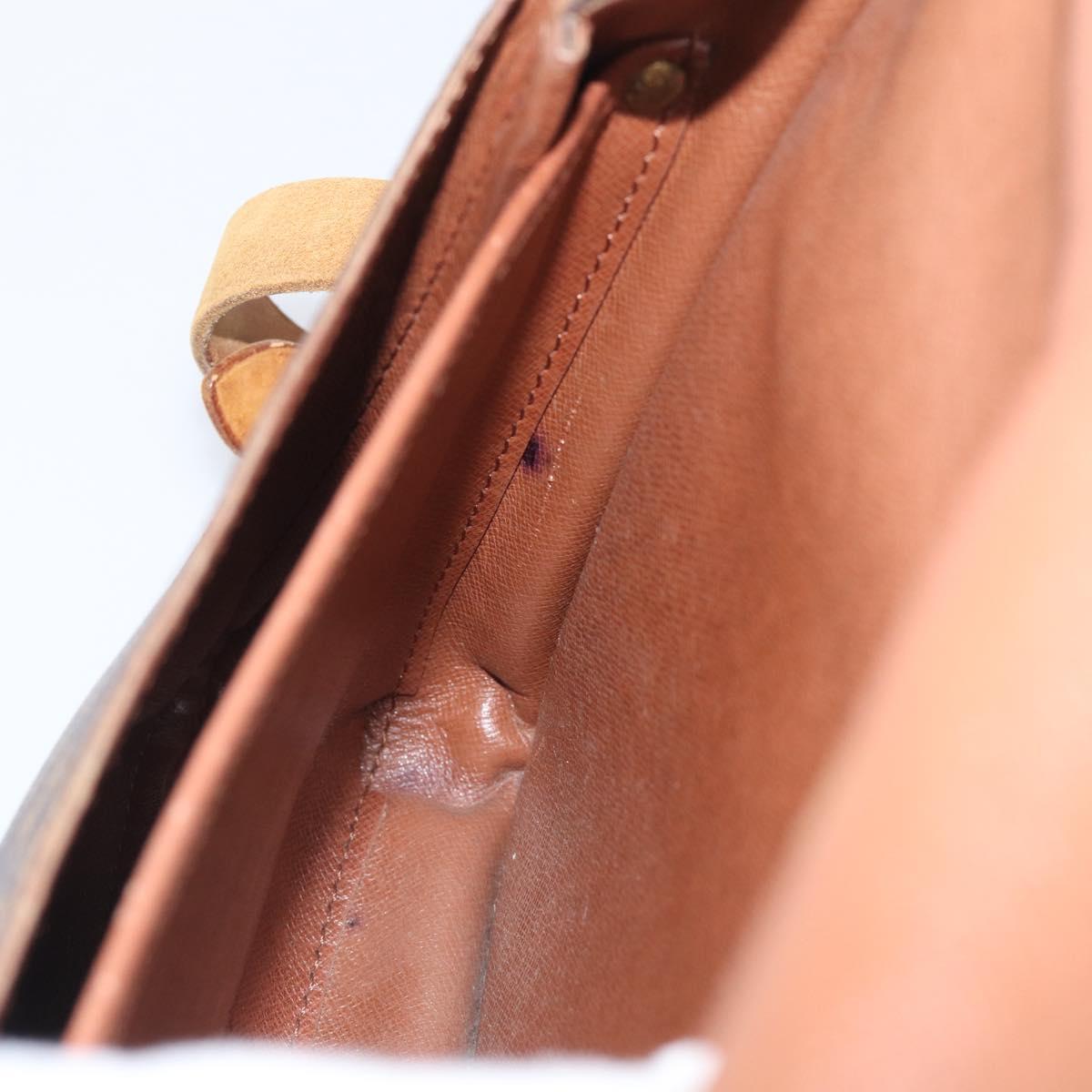 LOUIS VUITTON Monogram Cartouchiere GM Shoulder Bag M51252 LV Auth ep17104