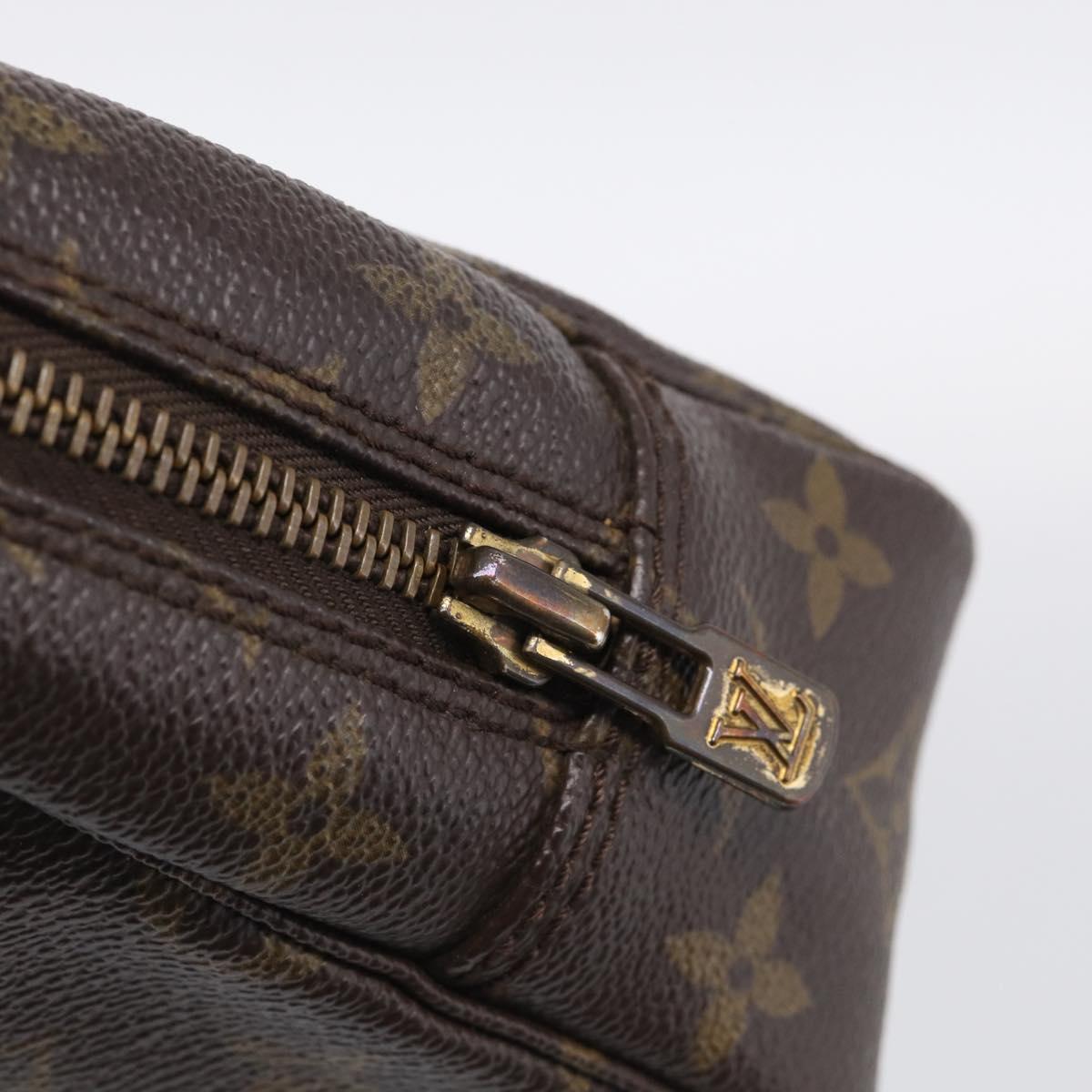 LOUIS VUITTON Monogram Trousse Toilette 23 Clutch Bag M47524 LV Auth ep17107