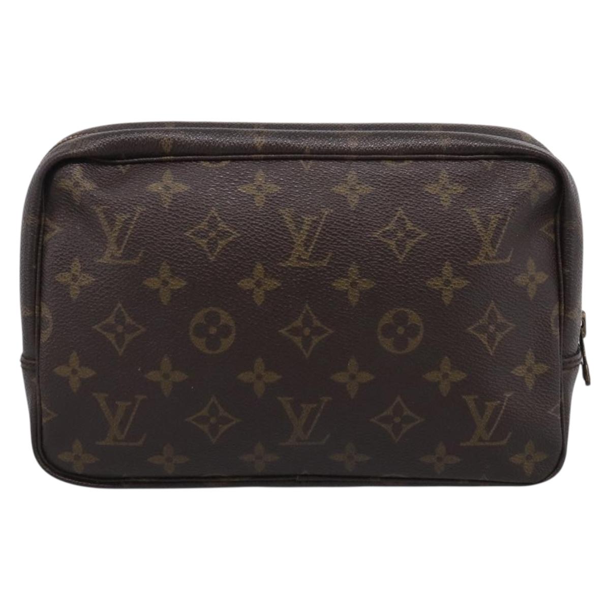 LOUIS VUITTON Monogram Trousse Toilette 23 Clutch Bag M47524 LV Auth ep17107