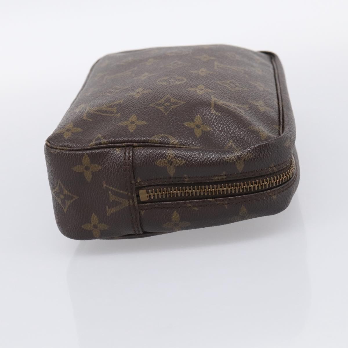 LOUIS VUITTON Monogram Trousse Toilette 23 Clutch Bag M47524 LV Auth ep17107