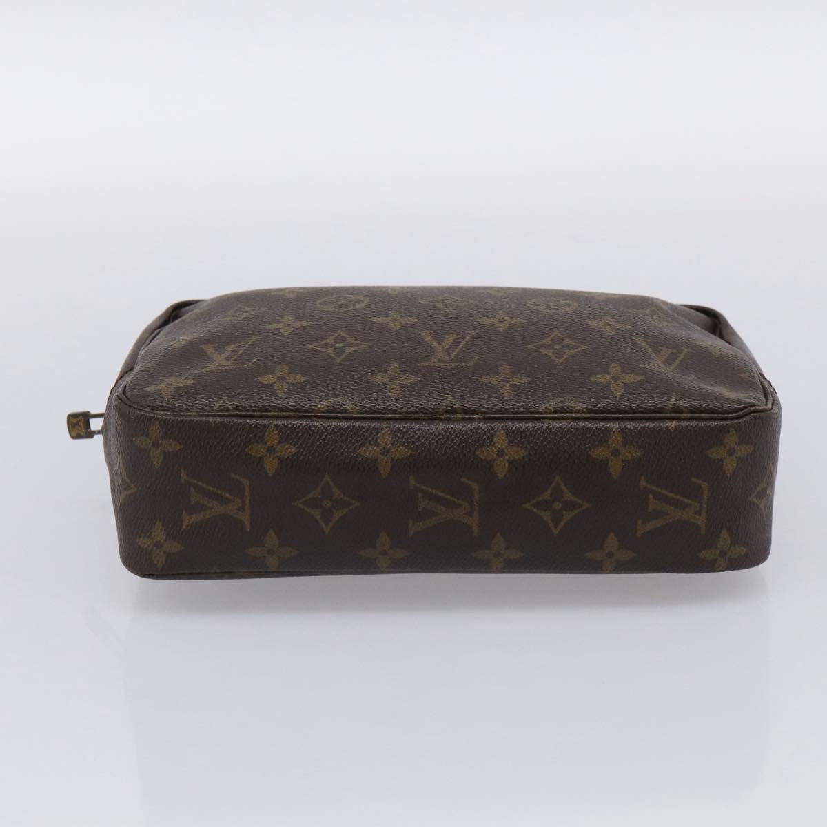 LOUIS VUITTON Monogram Trousse Toilette 23 Clutch Bag M47524 LV Auth ep17107