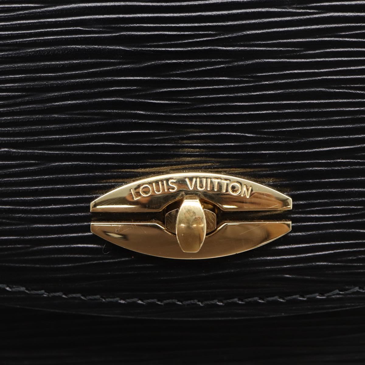 LOUIS VUITTON Epi Malesherbes Hand Bag Black M52372 LV Auth ep17112A