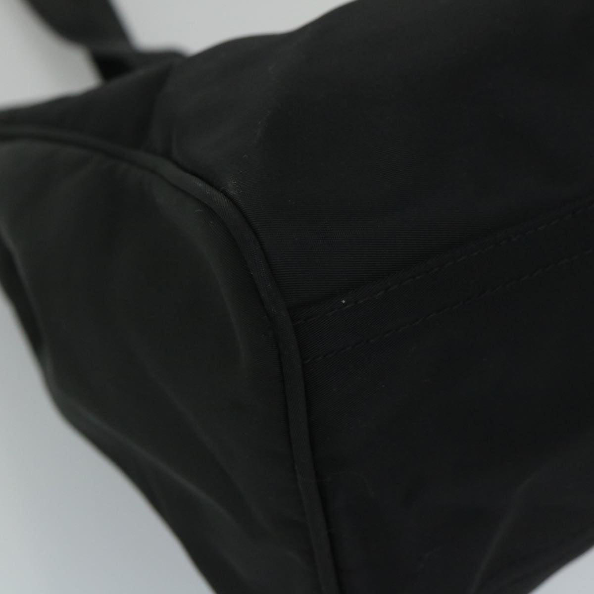 FENDI Tote Bag Nylon Black Auth ep1931