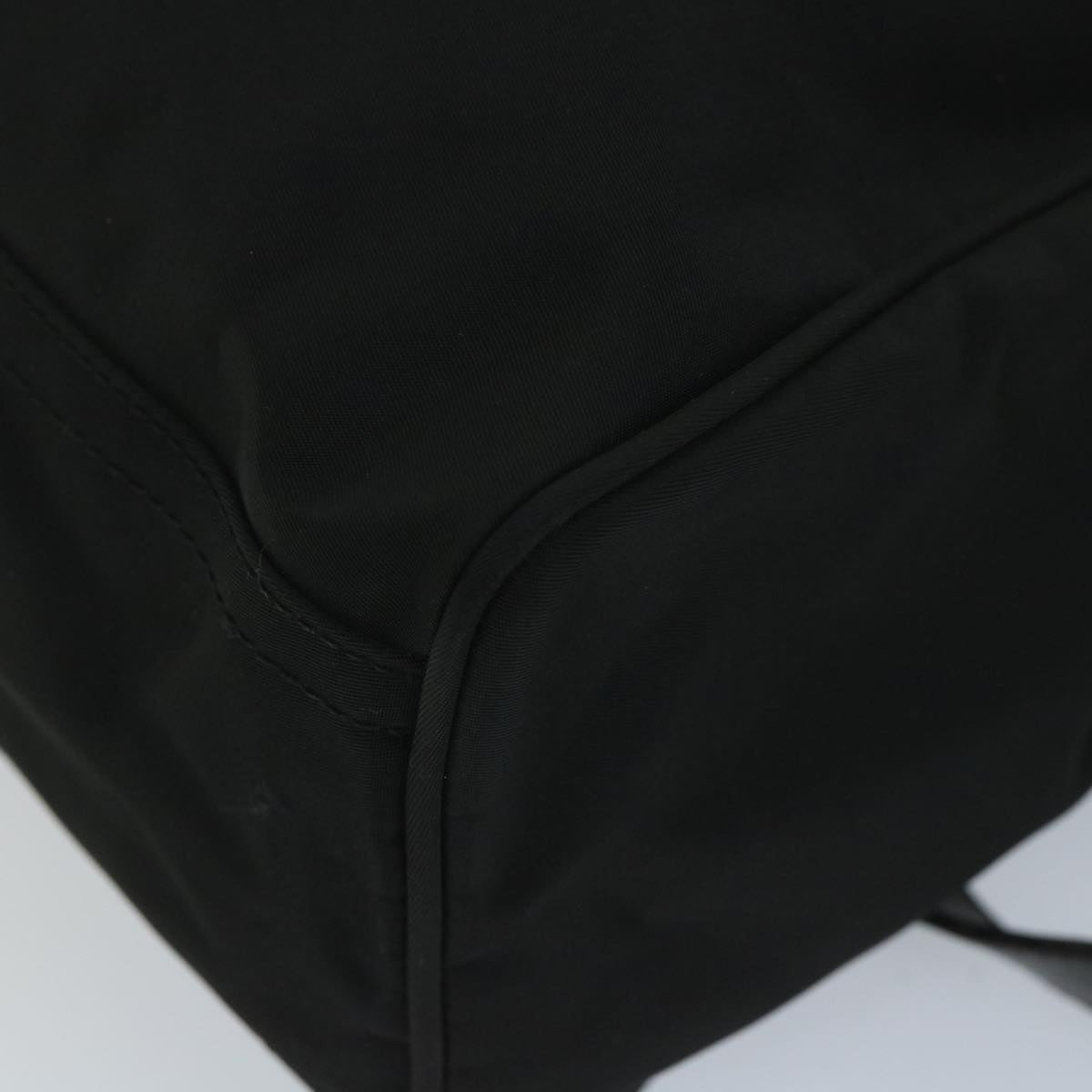 FENDI Tote Bag Nylon Black Auth ep1931