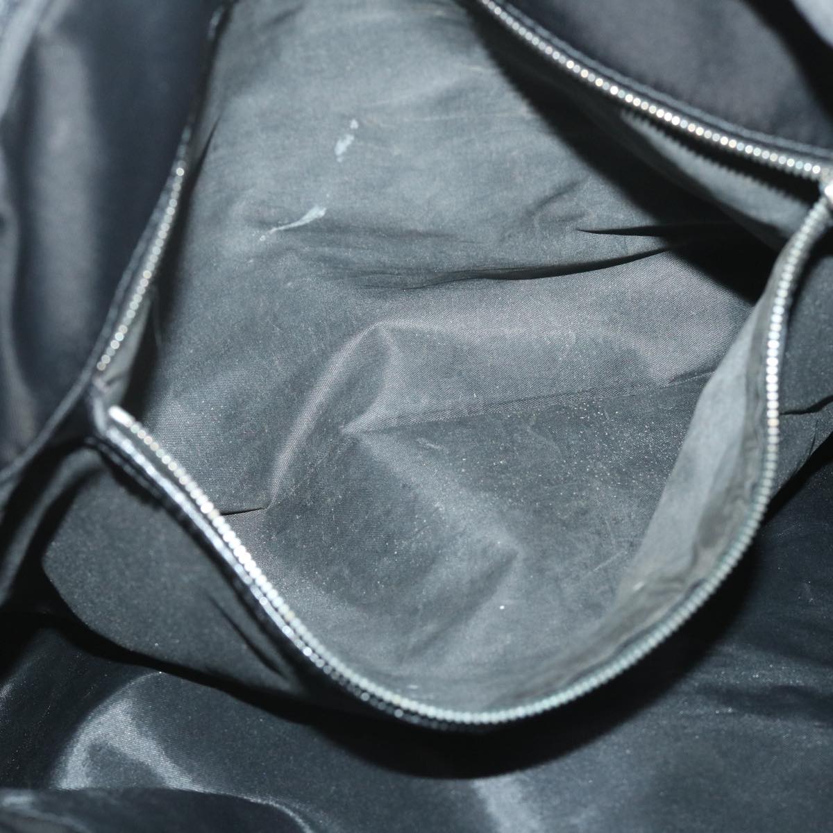 FENDI Tote Bag Nylon Black Auth ep1931