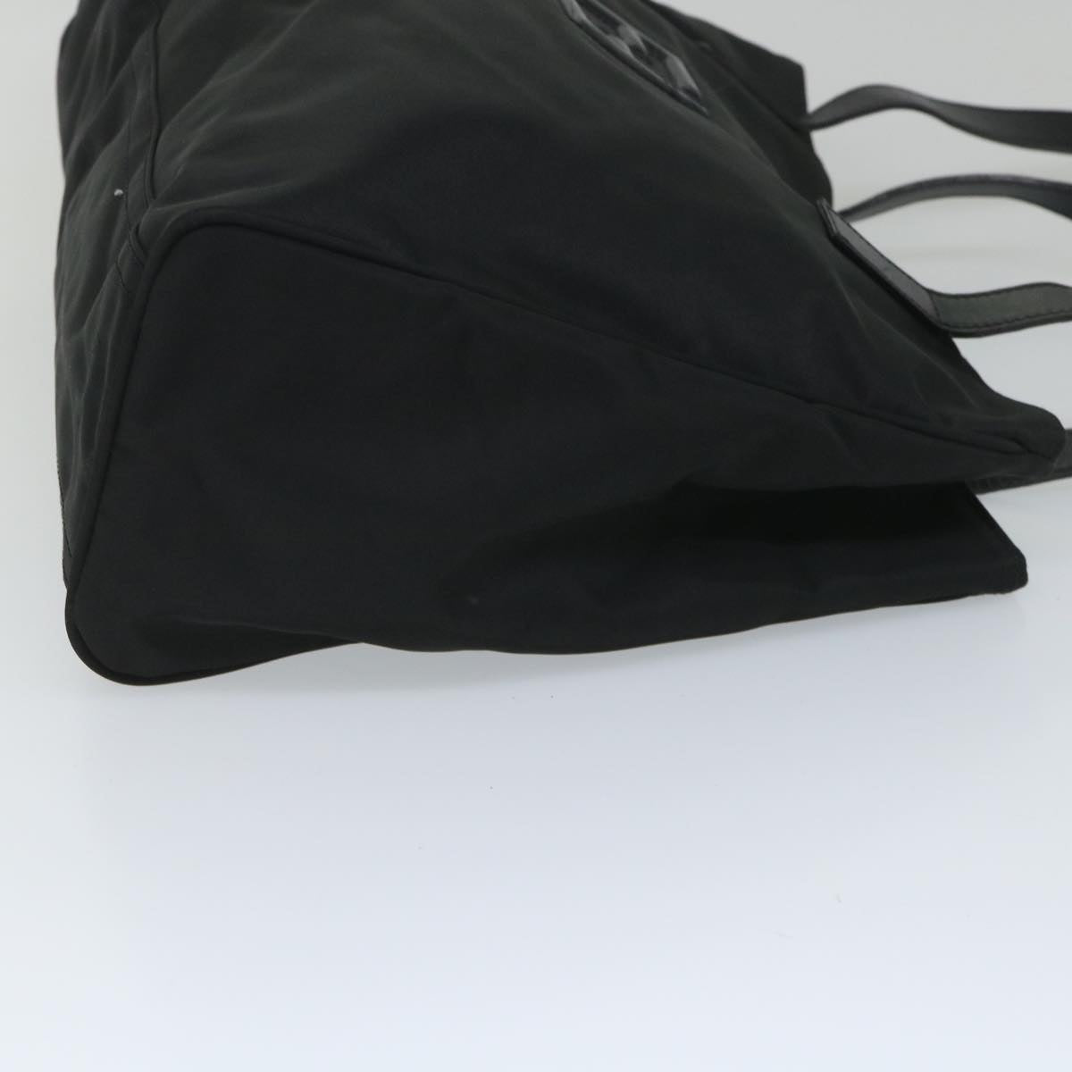 FENDI Tote Bag Nylon Black Auth ep1931