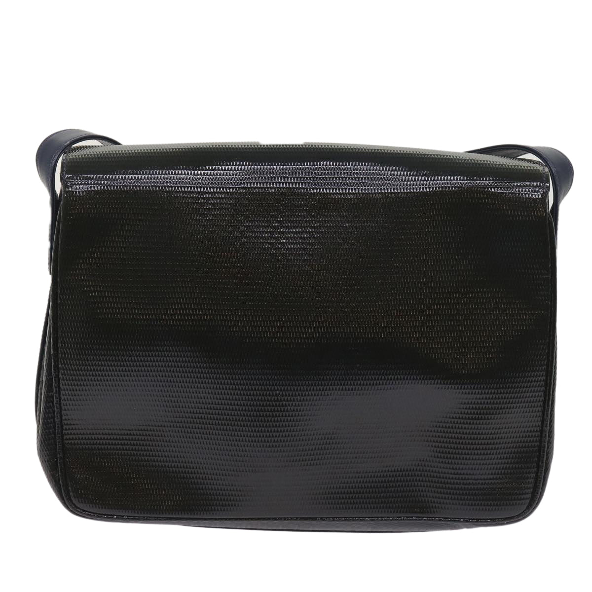 GUCCI Shoulder Bag Leather Black Auth ep2943