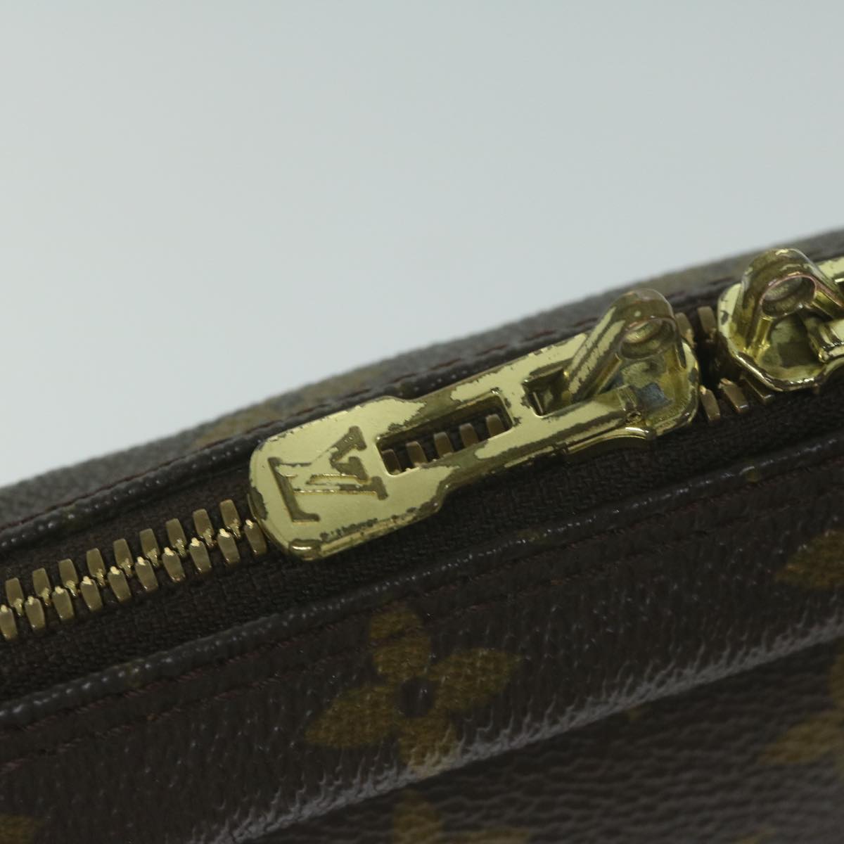 LOUIS VUITTON Monogram Porte Documents Voyage Business Bag M53361 LV Auth ep2989