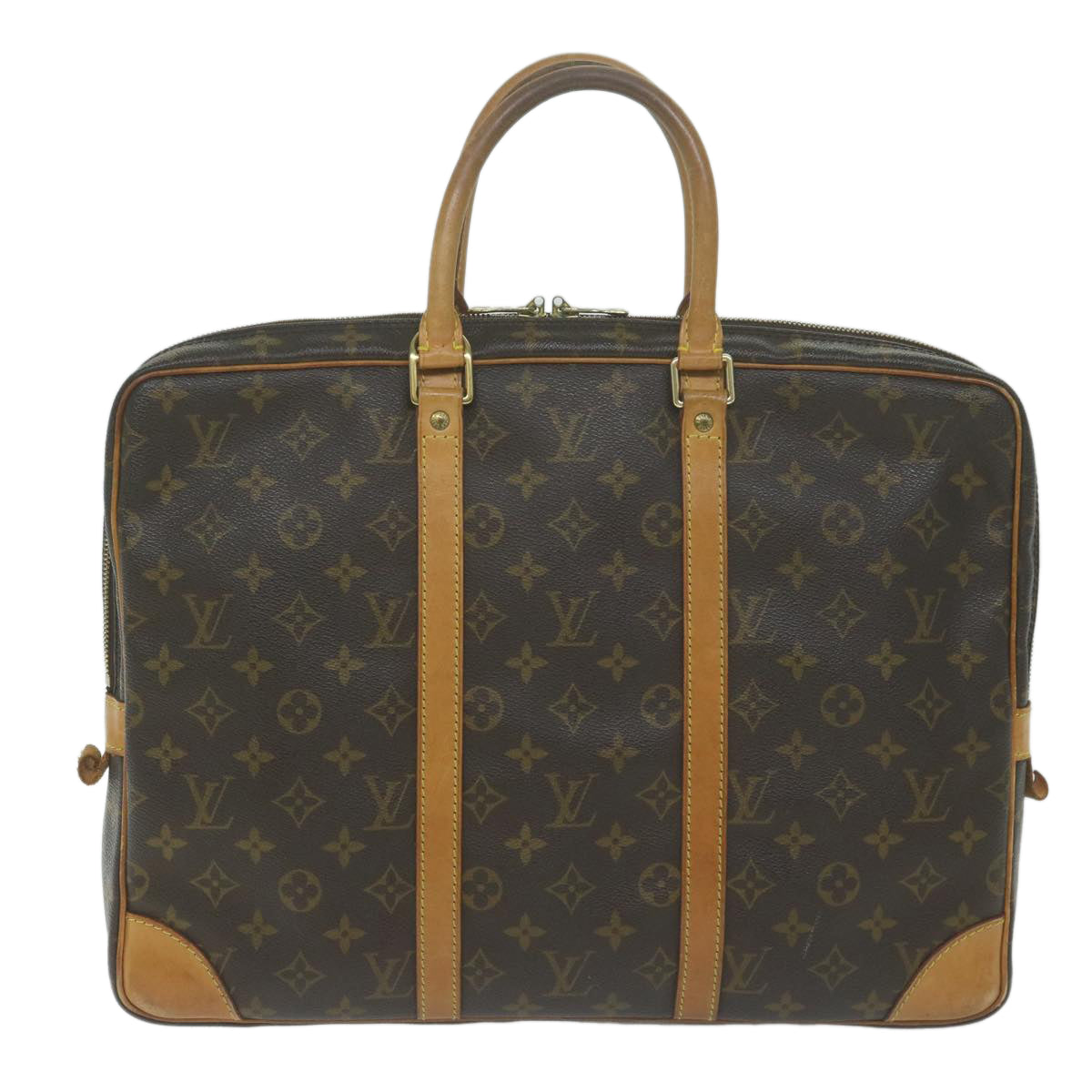 LOUIS VUITTON Monogram Porte Documents Voyage Business Bag M53361 LV Auth ep2989