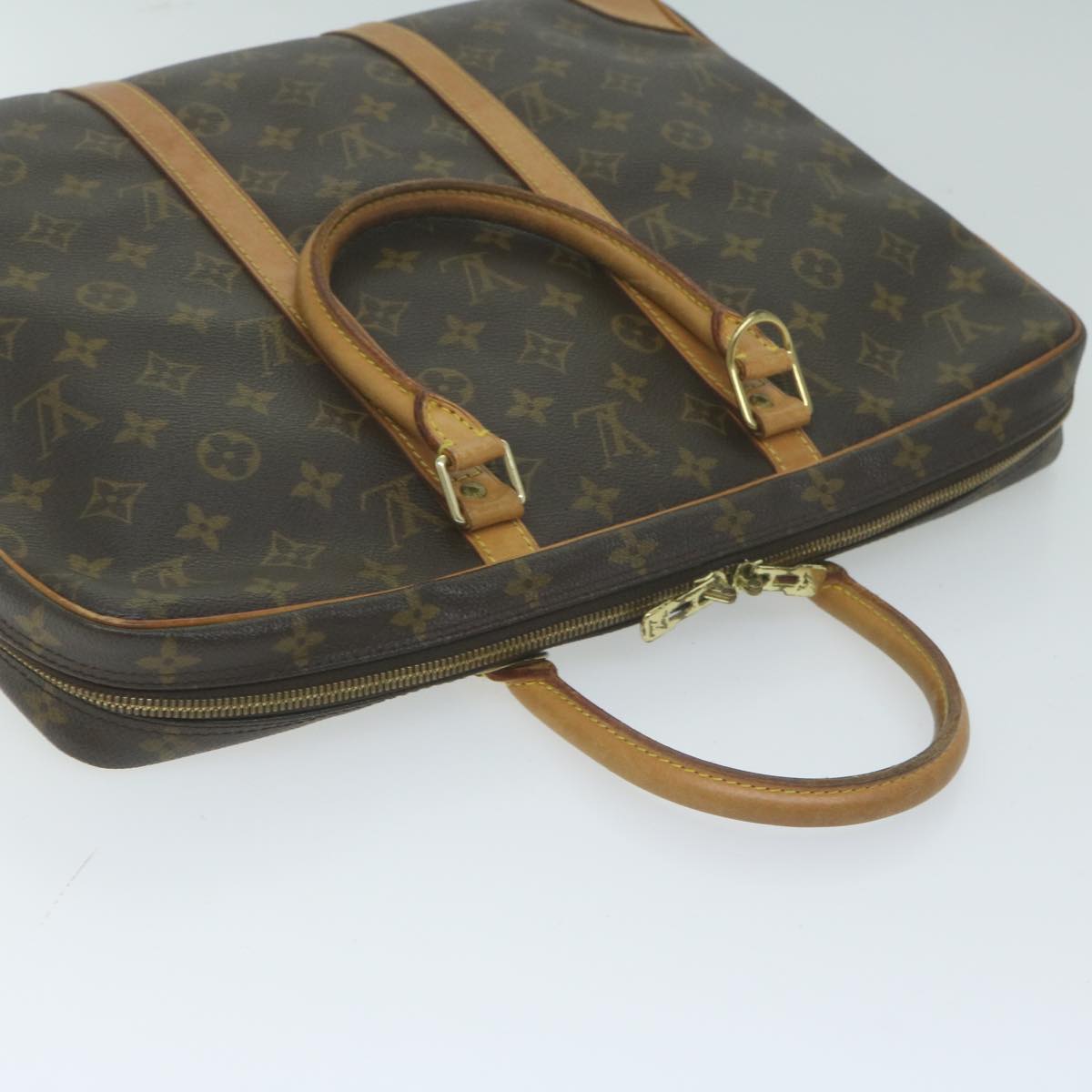 LOUIS VUITTON Monogram Porte Documents Voyage Business Bag M53361 LV Auth ep2989