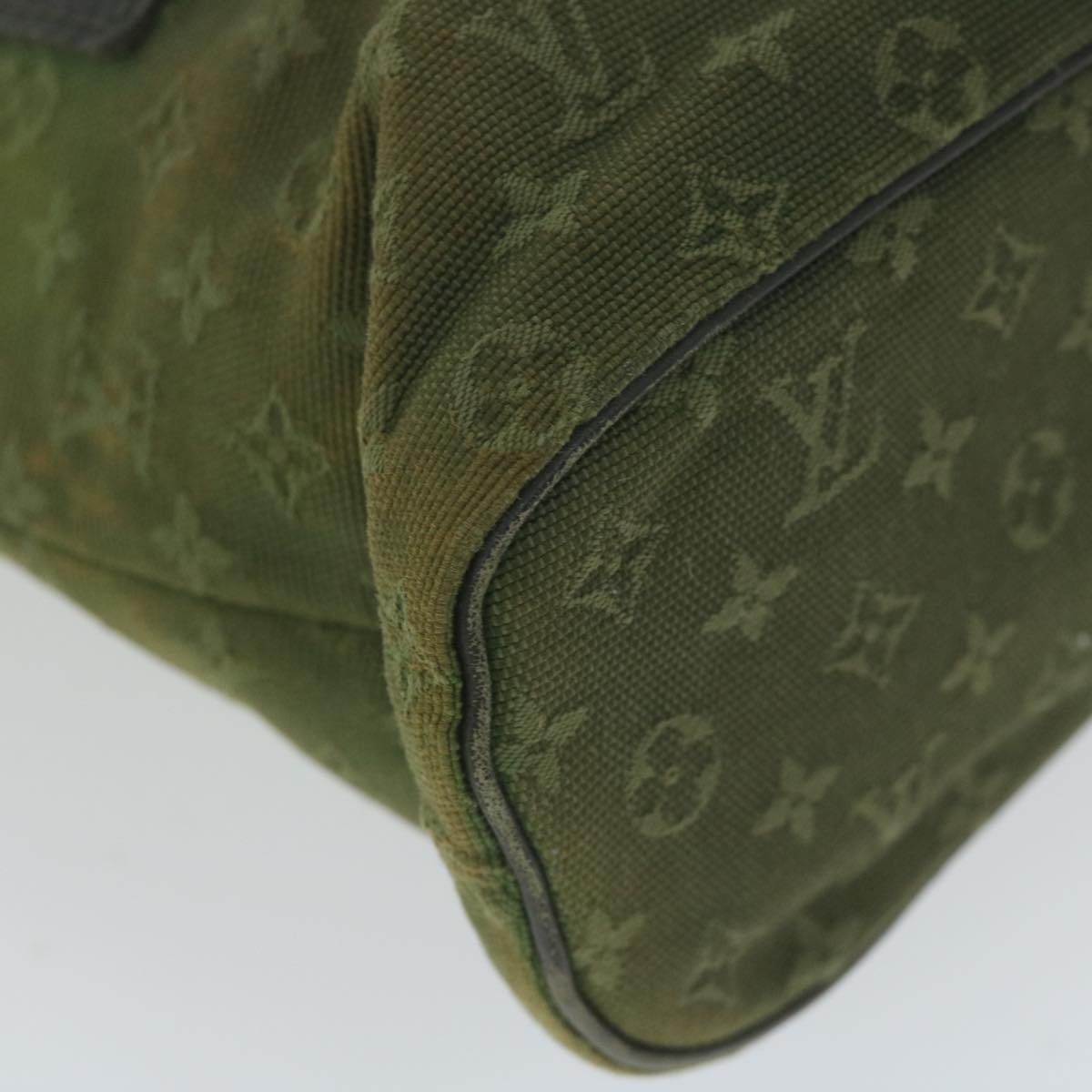 LOUIS VUITTON Monogram Mini Lucille PM Hand Bag TST Khaki M92682 LV Auth ep3029
