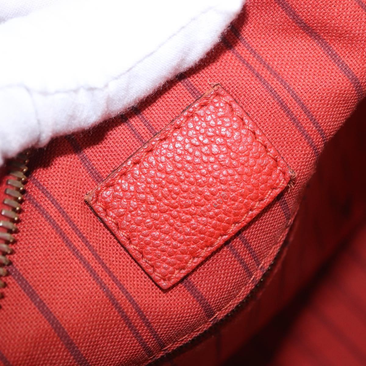LOUIS VUITTON Monogram Empreinte Speedy Bandouliere 30 Bag 2way Red Auth ep3113