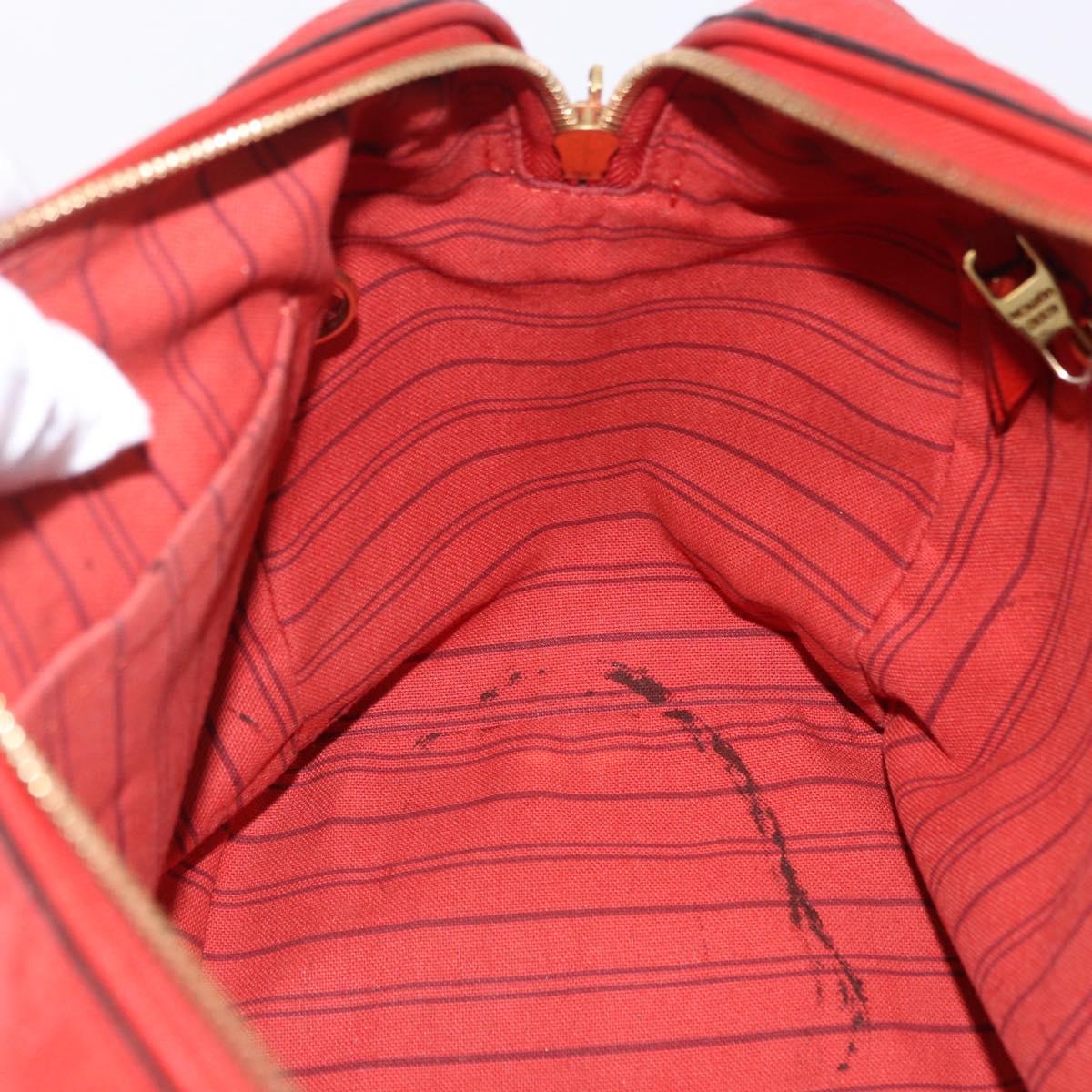 LOUIS VUITTON Monogram Empreinte Speedy Bandouliere 30 Bag 2way Red Auth ep3113