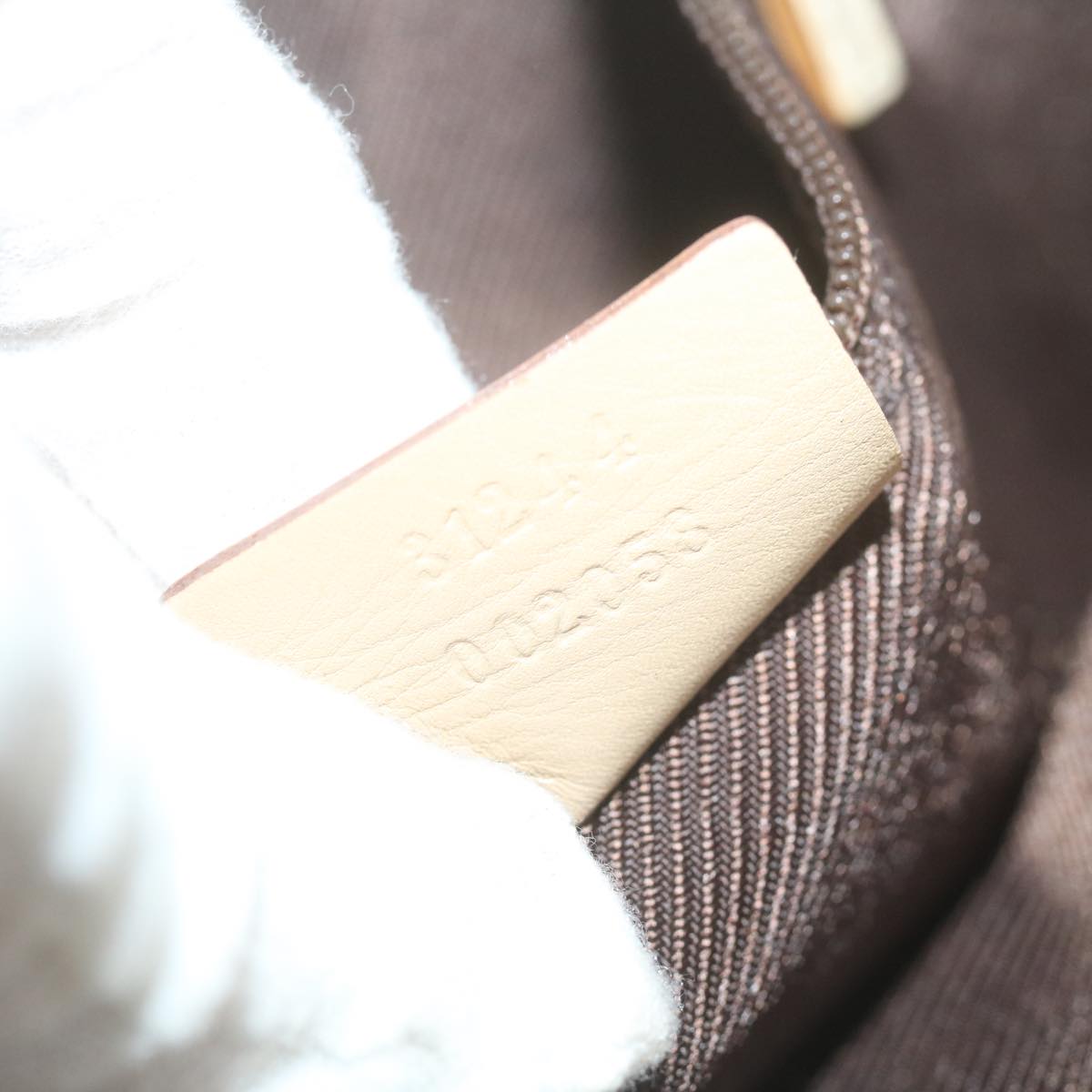 GUCCI GG Canvas Tote Bag Beige 31244 Auth ep3172