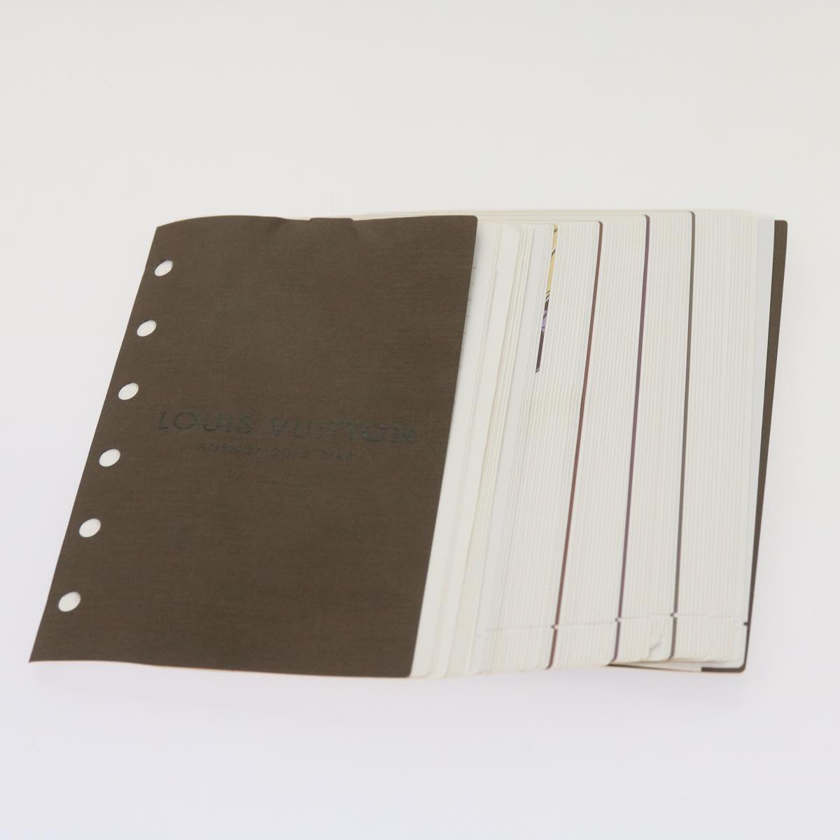 LOUIS VUITTON Multicolor Agenda PM Day Planner Cover White R21074 LV Auth ep3309