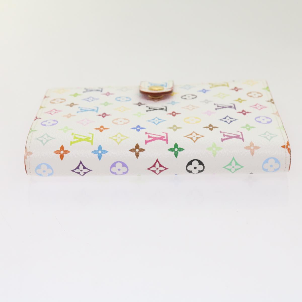 LOUIS VUITTON Multicolor Agenda PM Day Planner Cover White R21074 LV Auth ep3309