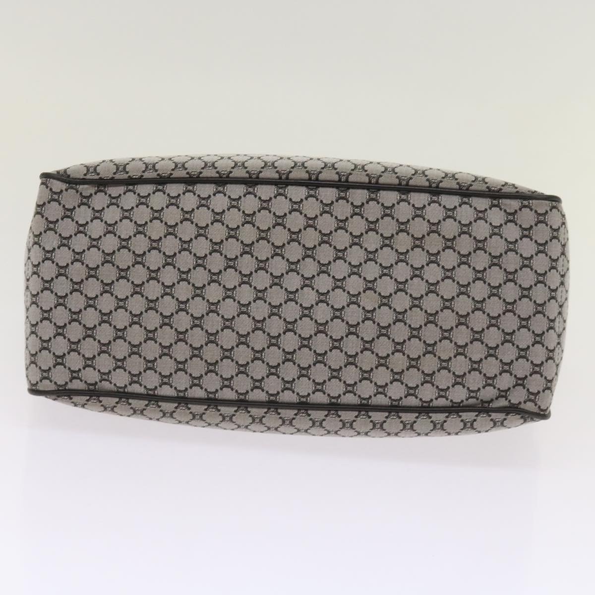 CELINE Macadam Canvas Hand Bag Gray Auth ep3314