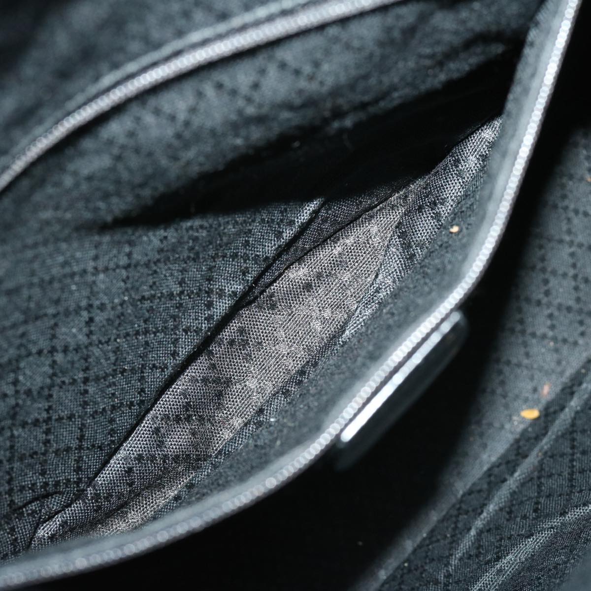 GUCCI Bamboo Hand Bag Nylon 2way Black 002 3754 0506 Auth ep3379