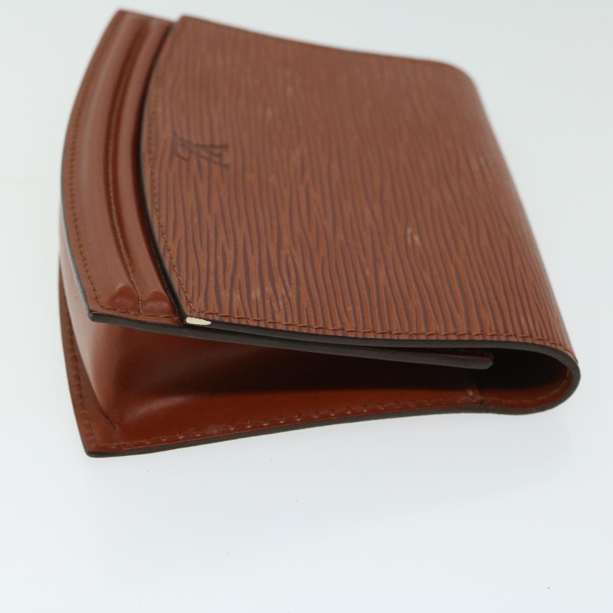 LOUIS VUITTON Epi Tilsitt Pouch Brown M52603 LV Auth ep3395