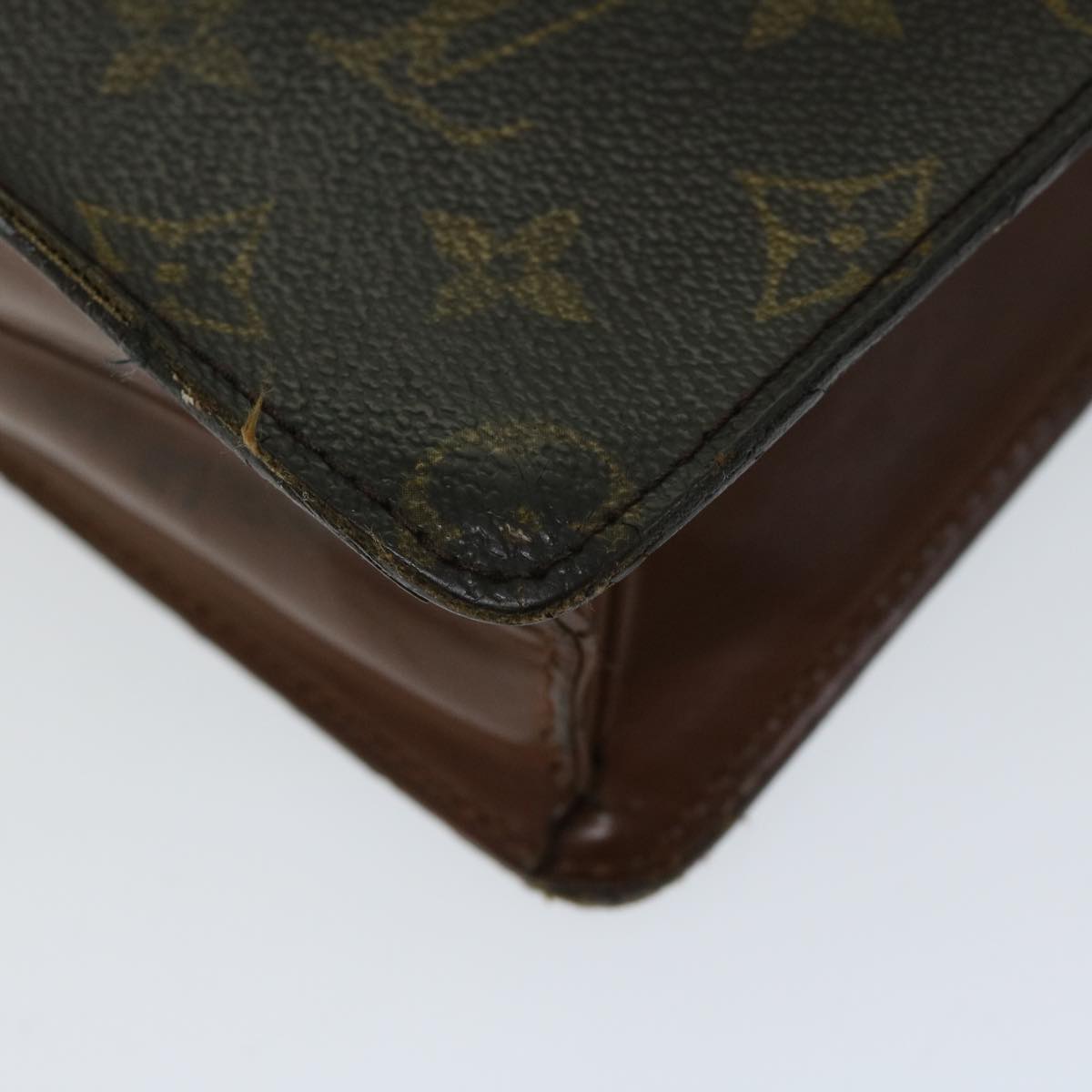 LOUIS VUITTON Monogram Pochette Homme Clutch Bag M51795 LV Auth ep3415