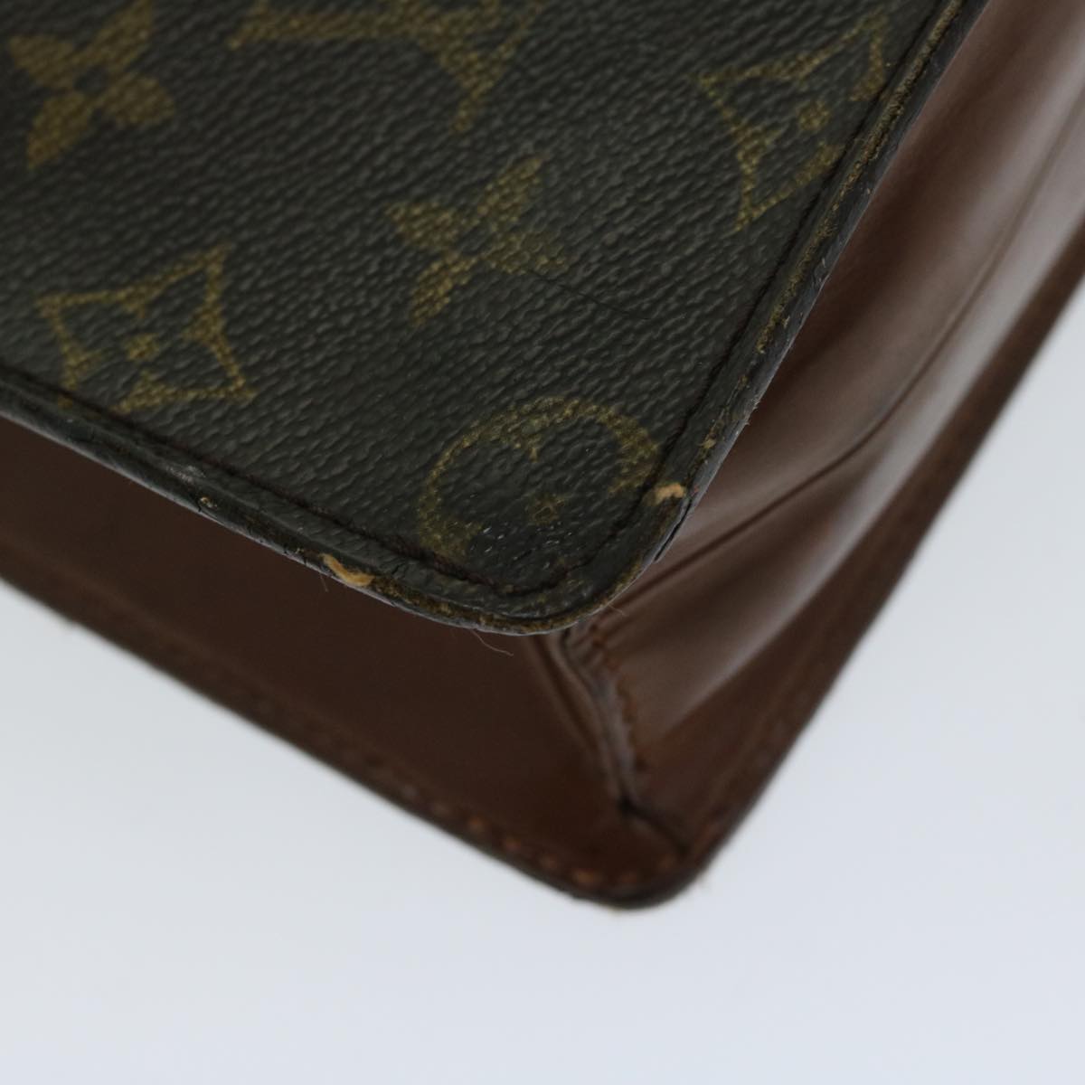 LOUIS VUITTON Monogram Pochette Homme Clutch Bag M51795 LV Auth ep3415