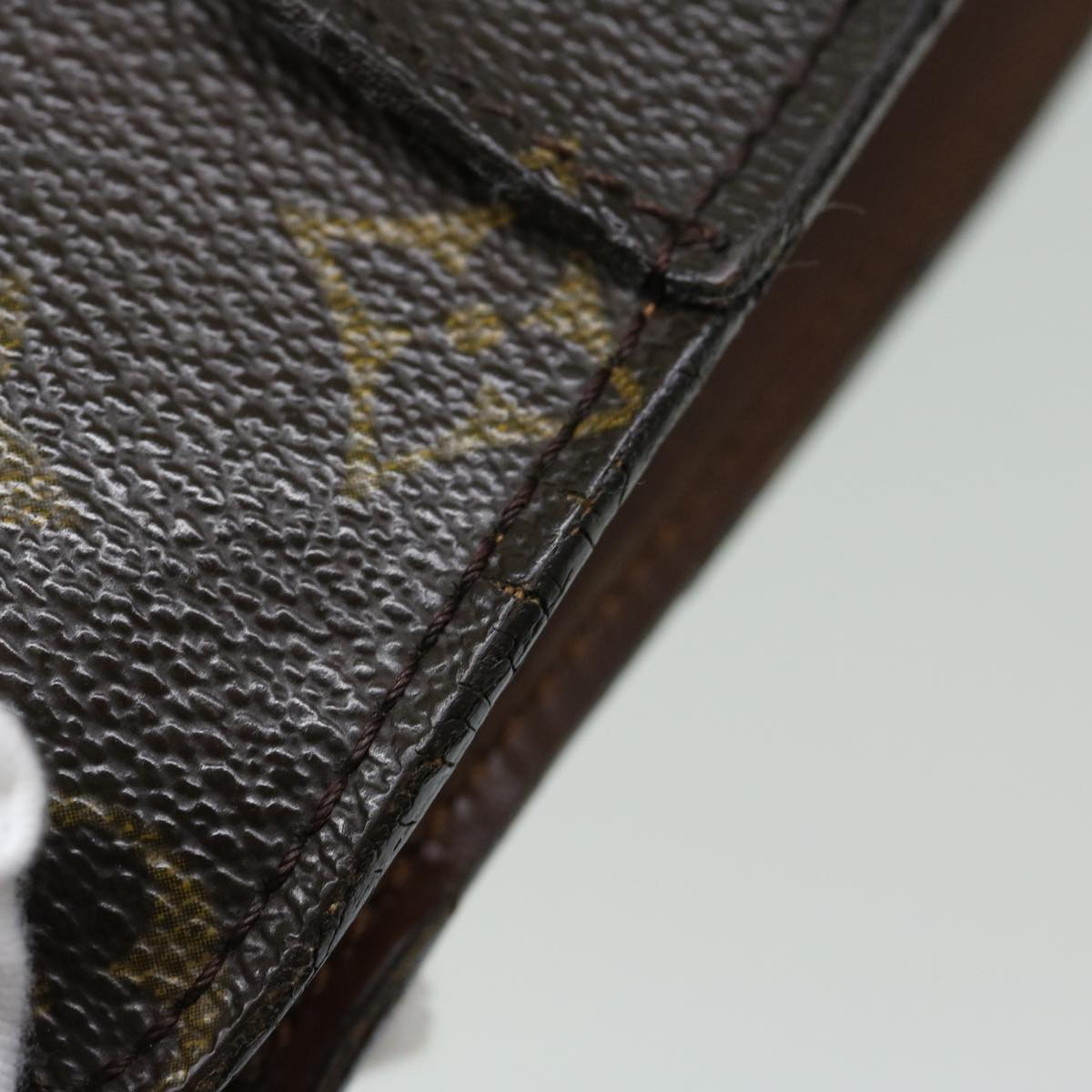 LOUIS VUITTON Monogram Pochette Homme Clutch Bag M51795 LV Auth ep3415