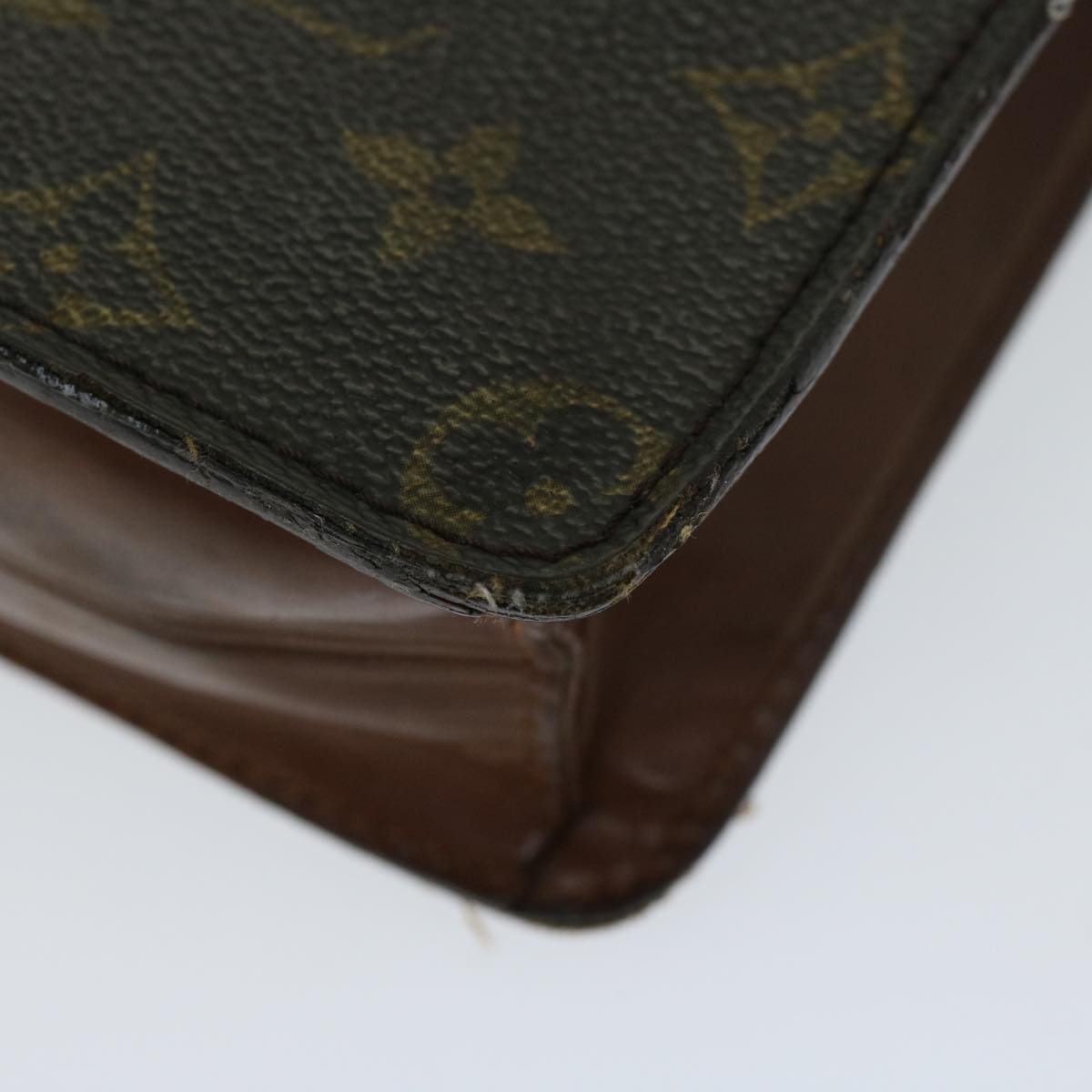 LOUIS VUITTON Monogram Pochette Homme Clutch Bag M51795 LV Auth ep3415