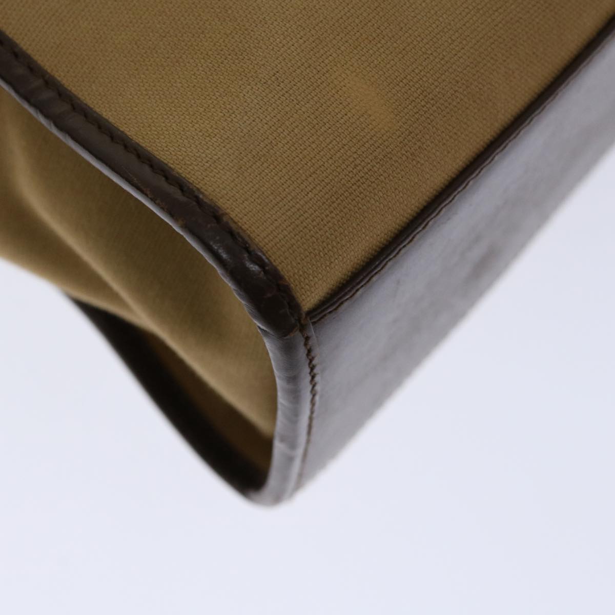 GUCCI Jackie Hand Bag Canvas Brown Beige yellow 002 1067 2123 Auth ep3424
