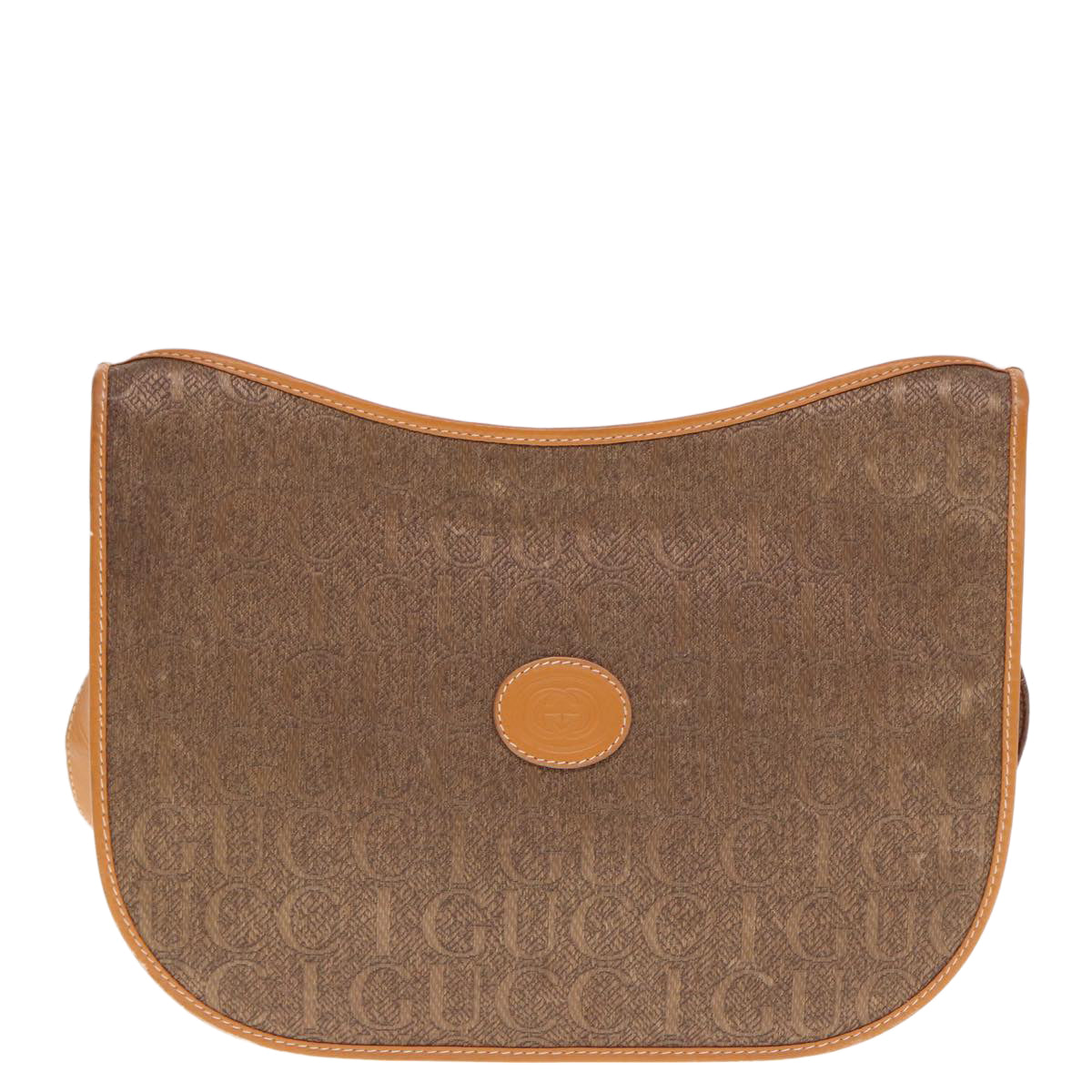 GUCCI Shoulder Bag Canvas Beige 001 23 1036 Auth ep4601