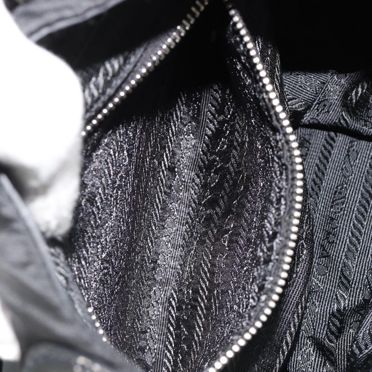 PRADA Shoulder Bag Nylon Black Auth ep4838