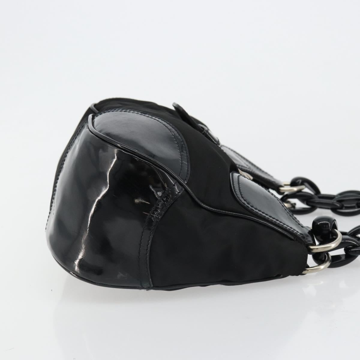 PRADA Shoulder Bag Nylon Black Auth ep4838