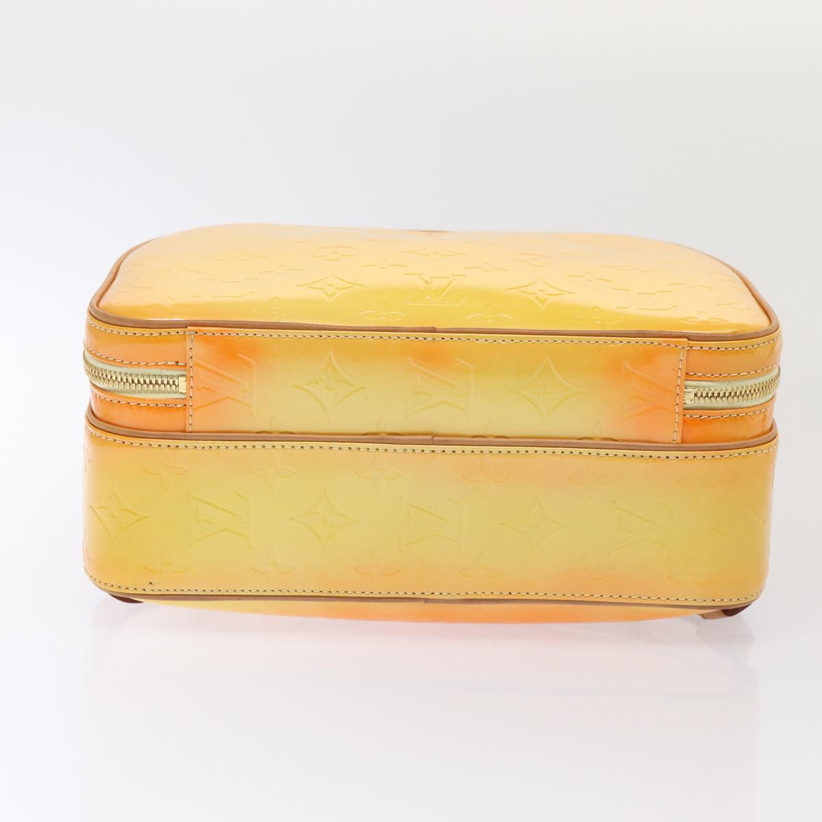 LOUIS VUITTON Monogram Vernis Marley Backpack Yellow M91040 LV Auth ep5066