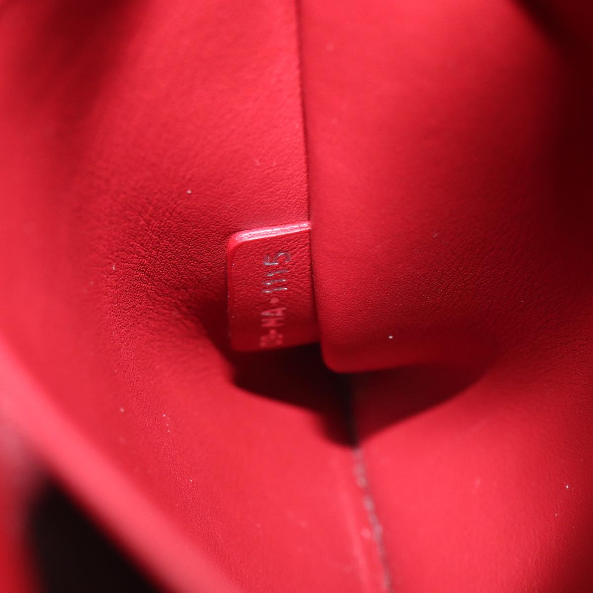 Christian Dior Hand Bag Leather 2way Silver White Auth ep5275AV