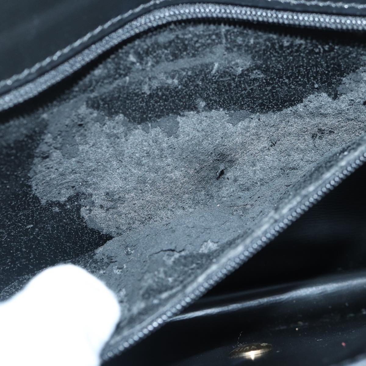 LOUIS VUITTON Epi Hublot Shoulder Bag Black Red M52557 LV Auth ep5278