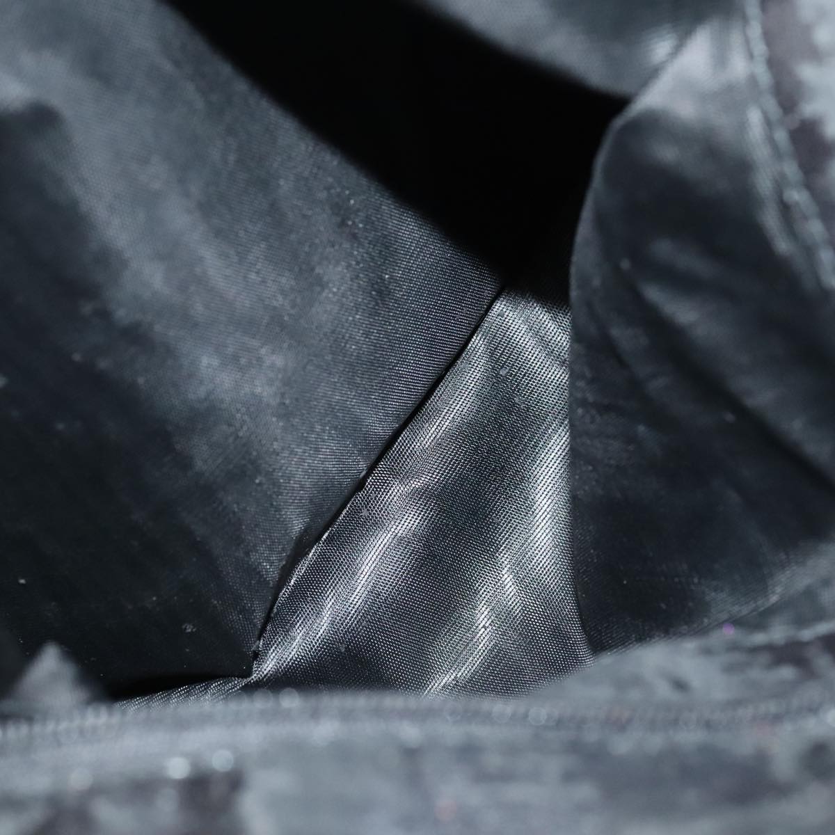 GUCCI Bamboo Shoulder Bag Leather 2way Black Gold 001 1998 1577 Auth ep5534