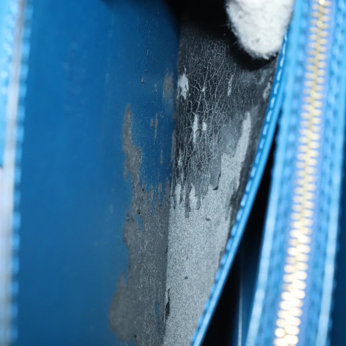 LOUIS VUITTON Epi Capuchin Shoulder Bag Blue M52345 LV Auth ep5571