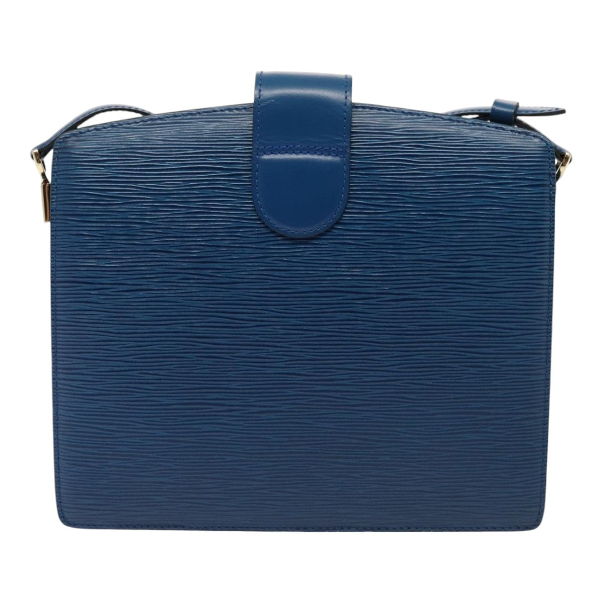 LOUIS VUITTON Epi Capuchin Shoulder Bag Blue M52345 LV Auth ep5571