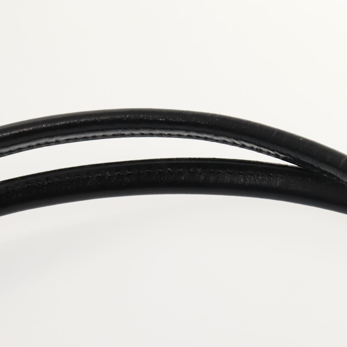 GUCCI Boston Bag Canvas Leather 2way Black Auth ep5717