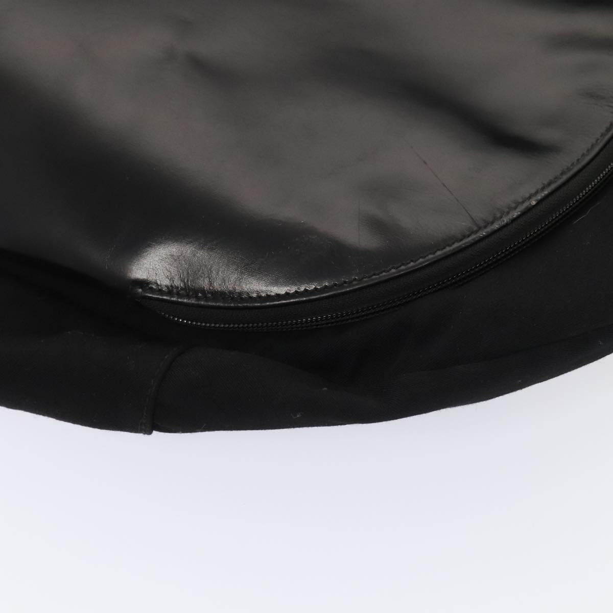 GUCCI Boston Bag Canvas Leather 2way Black Auth ep5717