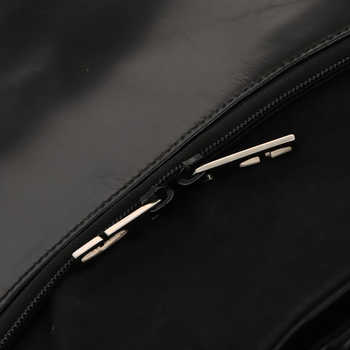 GUCCI Boston Bag Canvas Leather 2way Black Auth ep5717