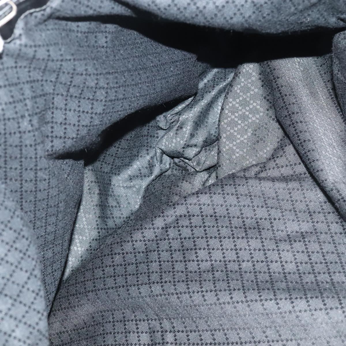 GUCCI Boston Bag Canvas Leather 2way Black Auth ep5717