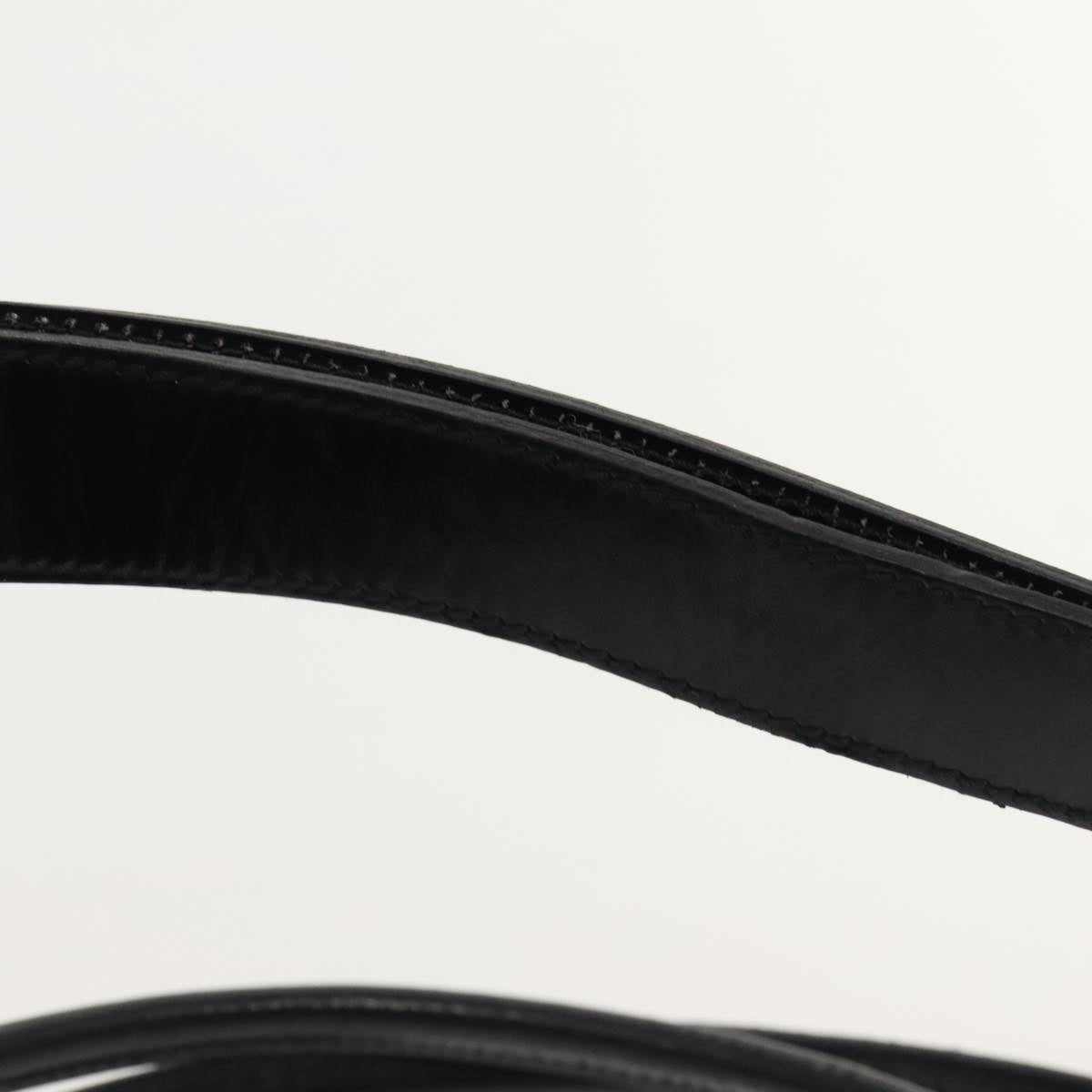 GUCCI Boston Bag Canvas Leather 2way Black Auth ep5717