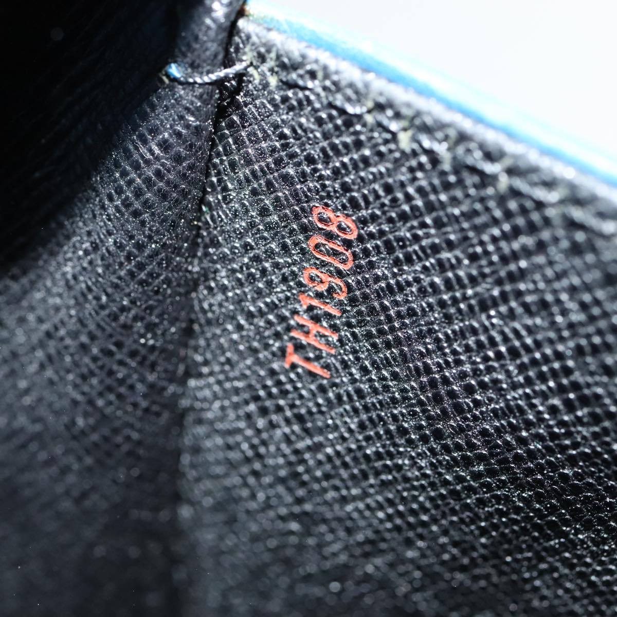 LOUIS VUITTON Epi Saint Cloud GM Shoulder Bag Toledo Blue M52195 LV Auth ep5940