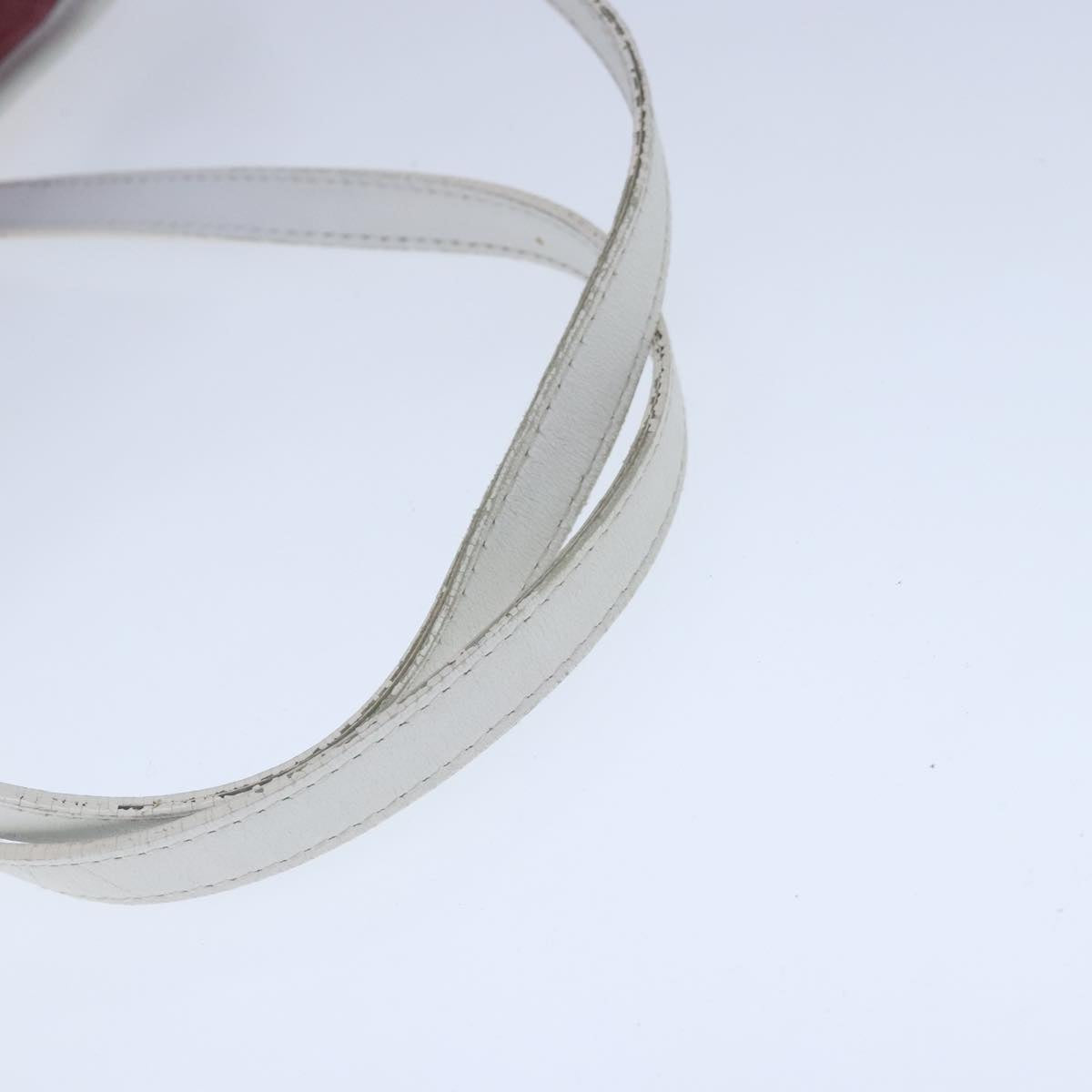 Christian Dior Trotter Canvas Tote Bag Pink Silver Auth ep6713