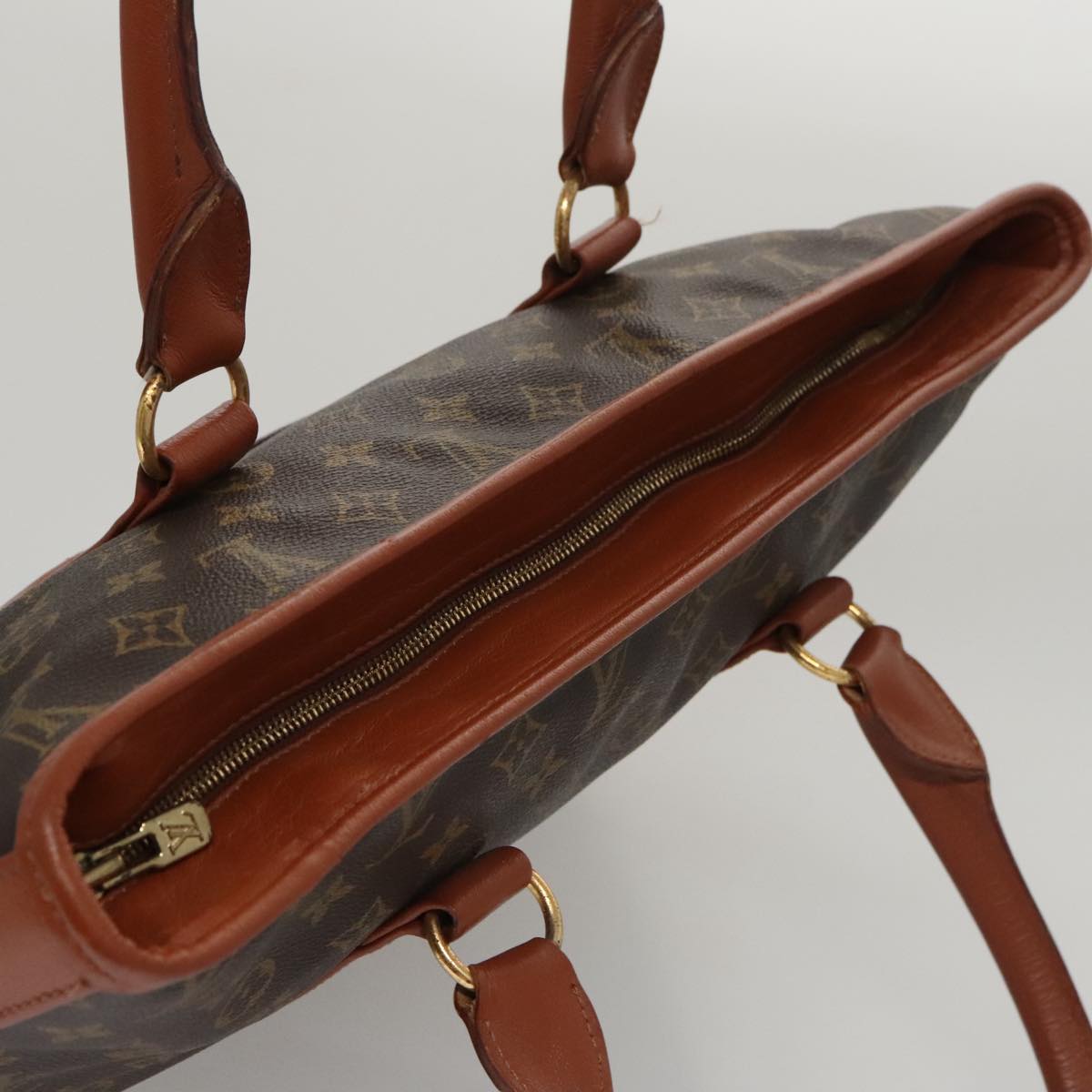 LOUIS VUITTON Monogram Sac Weekend PM Tote Bag M42425 LV Auth ep6826