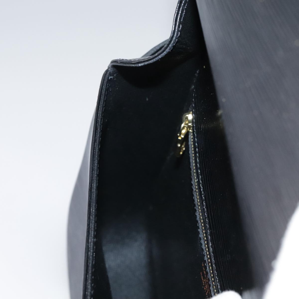 LOUIS VUITTON Epi Saint Cloud GM Shoulder Bag Black Noir M52192 LV Auth ep7029