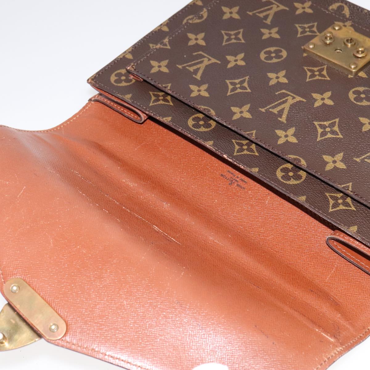 LOUIS VUITTON Monogram Monceau 28 Hand Bag M51185 LV Auth ep7197